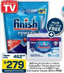 Pick n Pay Hypermarket Finish All-in-1 Auto Dishwasher Tablets Assorted offer