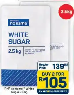 Pick n Pay Hypermarket PnP no name White Sugar offer