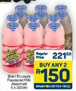 Pick n Pay Hypermarket Steri Stumpie Flavoured Milk Assorted offer