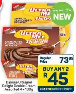Pick n Pay Hypermarket Danone Ultramel Delight Double Cream Assorted offer