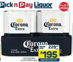 Pick n Pay Hypermarket Corona Extra Cans offer