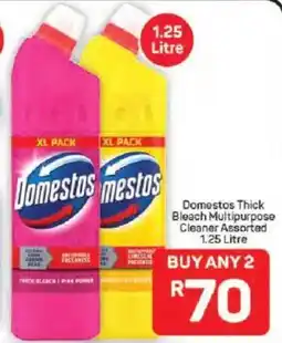 Pick n Pay Hypermarket Domestos Thick Bleach Multipurpose Cleaner Assorted offer