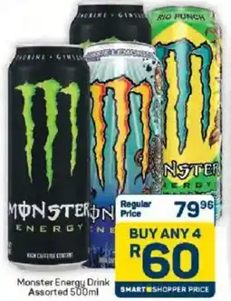 Pick n Pay Hypermarket Monster Energy Drink Assorted offer