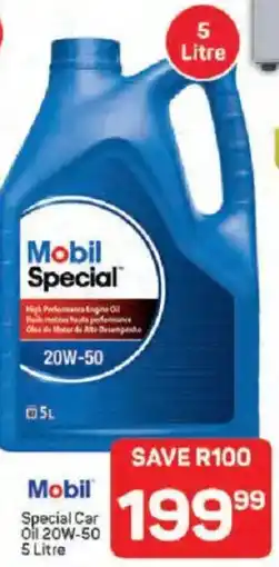 Pick n Pay Hypermarket Mobil Special Car Oil 20W-50 offer