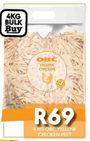 OBC Meat & Chicken Obc yellow chicken feet offer