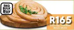 OBC Meat & Chicken Obc chicken braai wors offer