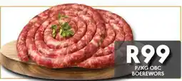 OBC Meat & Chicken Obc Boerewors offer