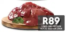 OBC Meat & Chicken Obc frozen sliced beef ox liver offer