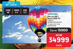 Makro Samsung 254 cm 98" Smart UHD TV offer