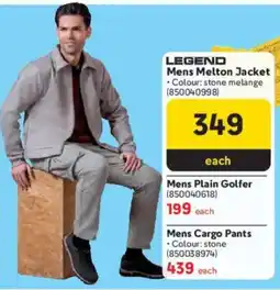 Makro Legend Mens Melton Jacket offer