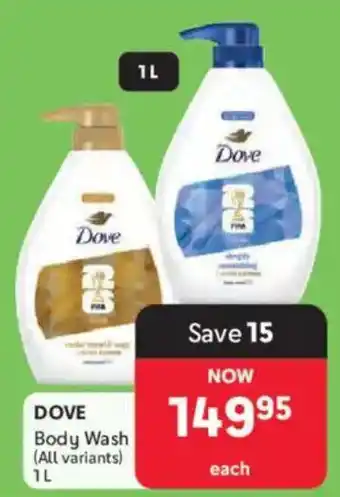 Makro Dove Body Wash offer