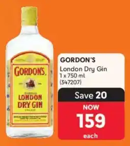 Makro Gordon's London Dry Gin offer