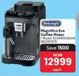 Makro DeLonghi Magnifica Evo Coffee Maker offer