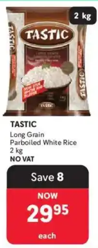 Makro Tastic Long Grain Parboiled White Rice offer
