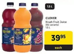 Makro Clover Krush Fruit Juice offer