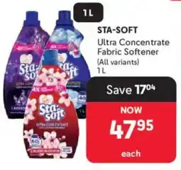 Makro Sta-soft Ultra Concentrate Fabric Softener offer