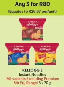 Makro Kellogg's Instant Noodles offer