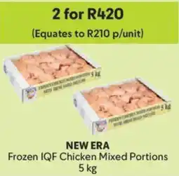 Makro New Era Frozen IQF Chicken Mixed Portions offer