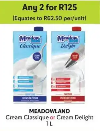 Makro Meadowland Cream Classique or Cream Delight offer
