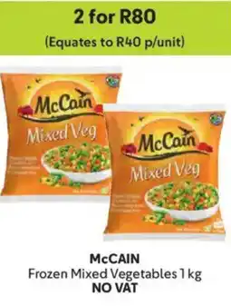 Makro McCain Frozen Mixed Vegetables offer