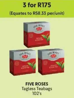 Makro Five Roses Tagless Teabags offer