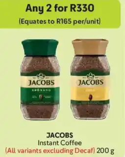 Makro Jacobs Instant Coffee offer