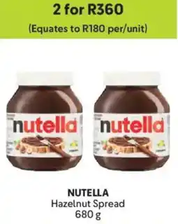 Makro Nutella Hazelnut Spread offer