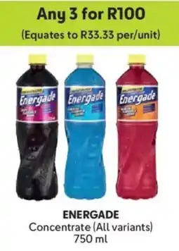 Makro Energade Concentrate offer