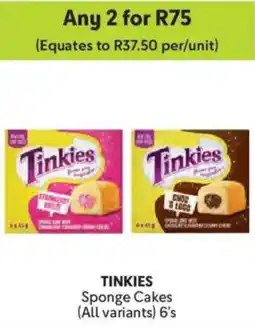 Makro Tinkies Sponge Cakes offer