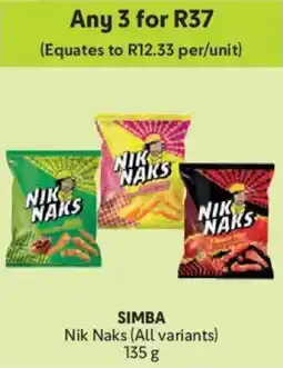 Makro Simba Nik Naks offer