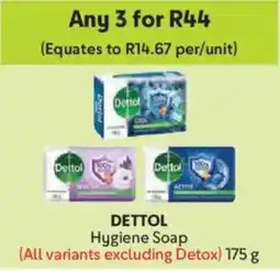 Makro Dettol Hygiene Soap offer