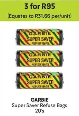Makro Garbie Super Saver Refuse Bags offer