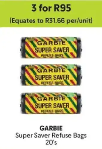Makro Garbie Super Saver Refuse Bags offer