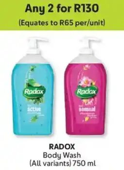 Makro Radox Body Wash offer