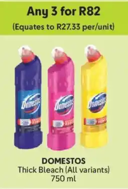 Makro Domestos Thick Bleach offer