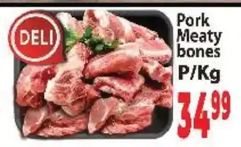 Supa Store Pork Meaty Bones offer