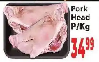 Supa Store Pork Head offer