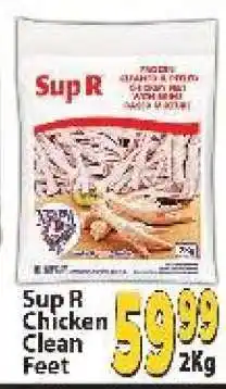 Supa Store Sup R Chicken Clean feet offer