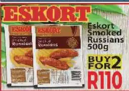 Supa Store Eskort Smoked Russians 500g offer