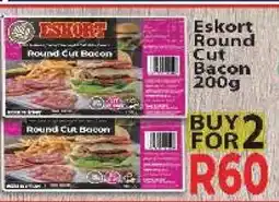 Supa Store Eskort Round Cut Bacon 200g offer