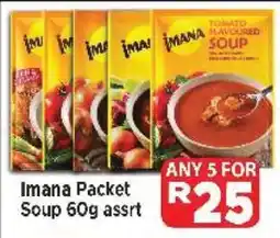 Supa Store Imana Packet soup 60g assrt offer