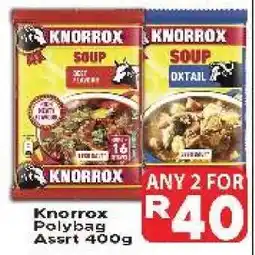 Supa Store Knorrox Polybag Assrt 400g offer