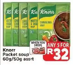 Supa Store Knorr Packet Soup offer