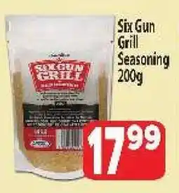Supa Store Six Gun Grill Seasoning 200g offer