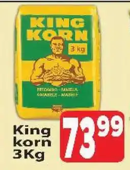 Supa Store King Korn 3Kg offer