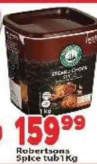 Supa Store Robertsons Spice tub 1 Kg offer