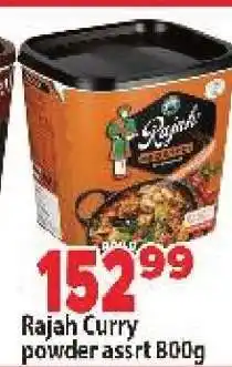 Supa Store Rajah Curry powder assrt 800g offer