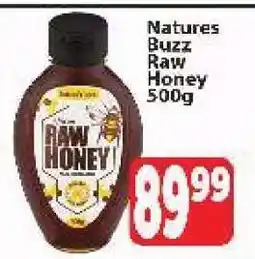 Supa Store Natures Buzz Raw Honey 500g offer