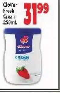 Supa Store Clover Fresh Cream 250mL offer