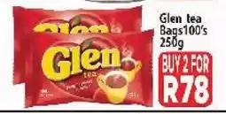 Supa Store Glen tea offer